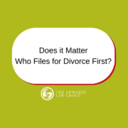 Does it Matter Who Files First for Divorce in Georgia?