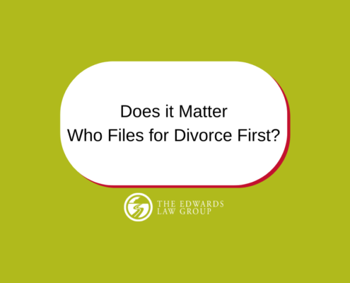 Does it Matter Who Files First for Divorce in Georgia?